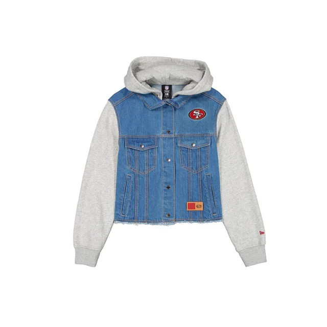 Veste en jean pour femme San Francisco 49ers Game Day