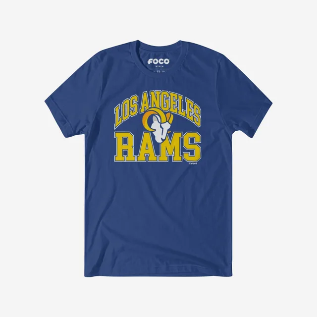 Los Angeles Rams 2020 T-shirt avec mot-symbole arqué rétro