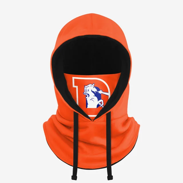 Denver Broncos Guêtre à capuche rétro avec cordon de serrage