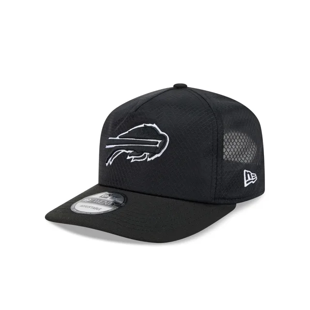 Buffalo Bills Casquette de camionneur en maille noire et blanche 19TWENTY