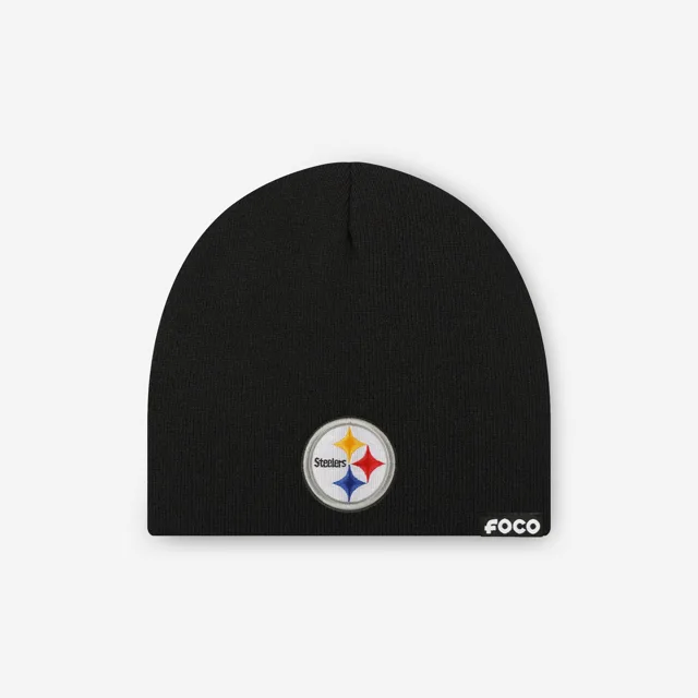 Bonnet tête de mort basique avec logo principal Pittsburgh Steelers