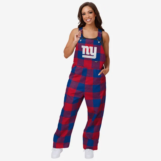New York Giants Salopette à carreaux pour femme