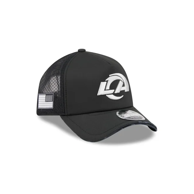 Los Angeles Rams 2026 Salut au service 9FORTY APEX Snapback Hat