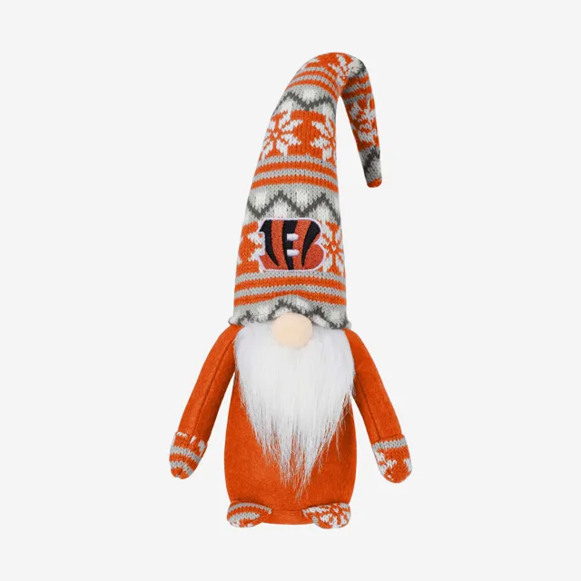 Cincinnati Bengals Gnome en peluche à chapeau courbé