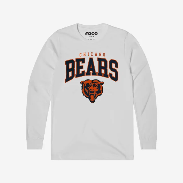Chicago Bears T-shirt à manches longues avec logo classique