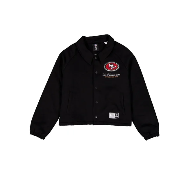 San Francisco 49ers Veste courte en laine pour femme