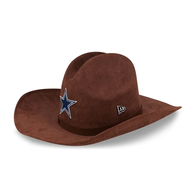 Chapeau de cowboy marron Dallas Cowboys