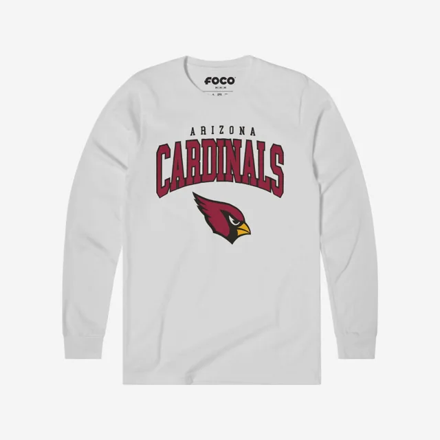 Arizona Cardinals T-shirt à manches longues avec logo classique