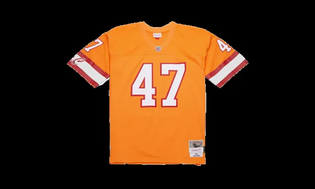 Maillot NFL John Lynch foncé "1993 Tampa Bay Buccaneers - Orange" JY9783 TBBORAN