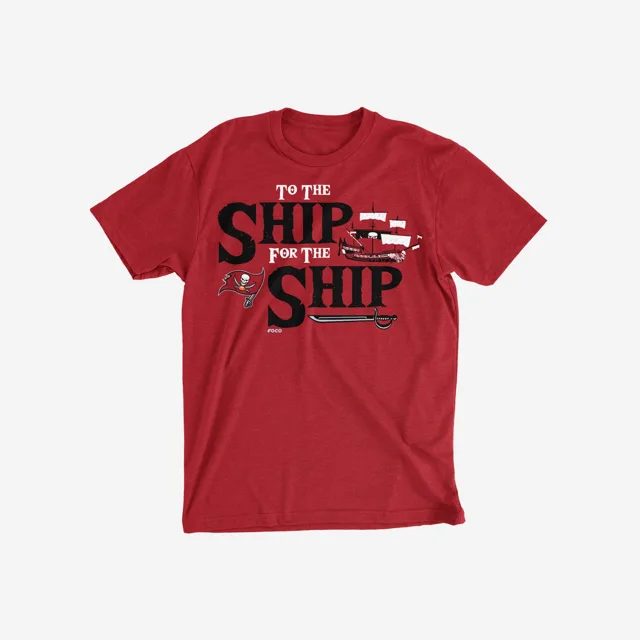 Tampa Bay Buccaneers Au navire pour le T-shirt du navire
