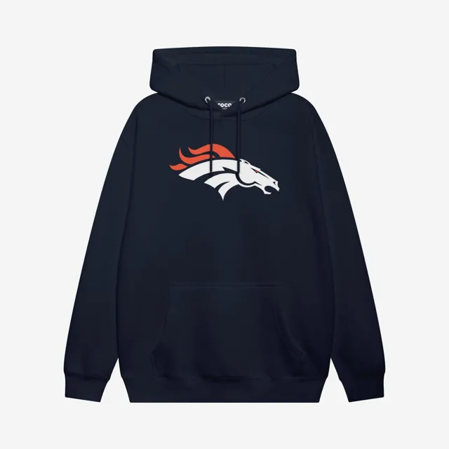 Sweat à capuche avec logo principal Denver Broncos