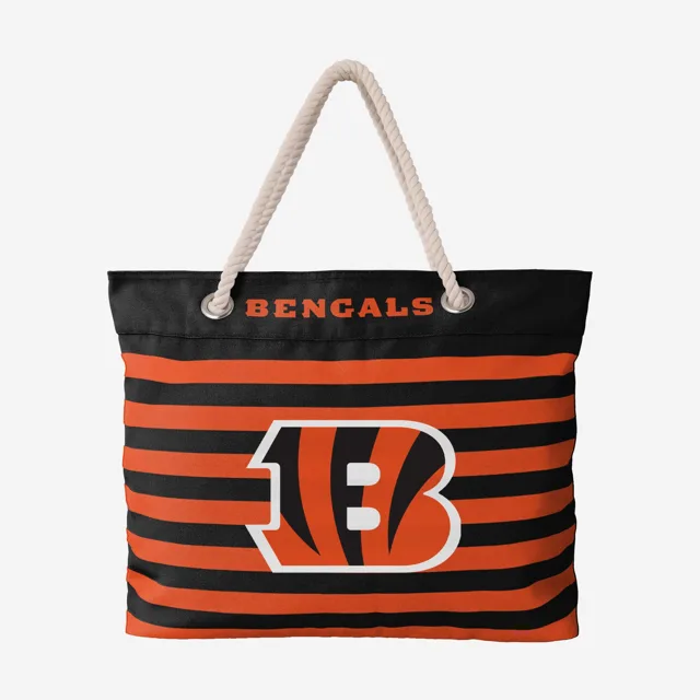 Cincinnati Bengals Sac fourre-tout à rayures nautiques