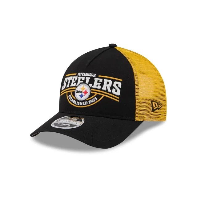 Pittsburgh Steelers Casquette de camionneur classique 9FORTY M-Crown A-Frame