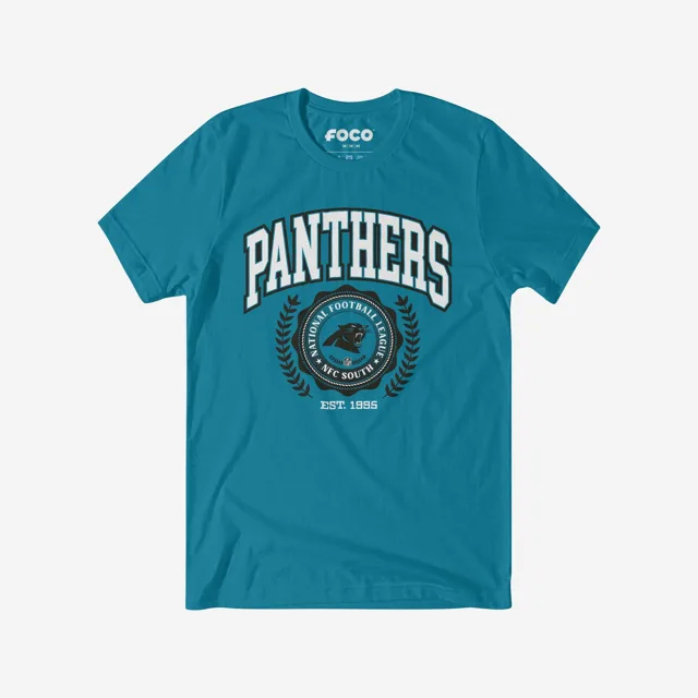 T-shirt à écusson de l'équipe Carolina Panthers