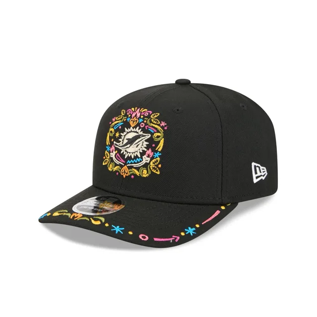 Miami Dolphins Chapeau extensible noir Color Pop 9SEVENTY