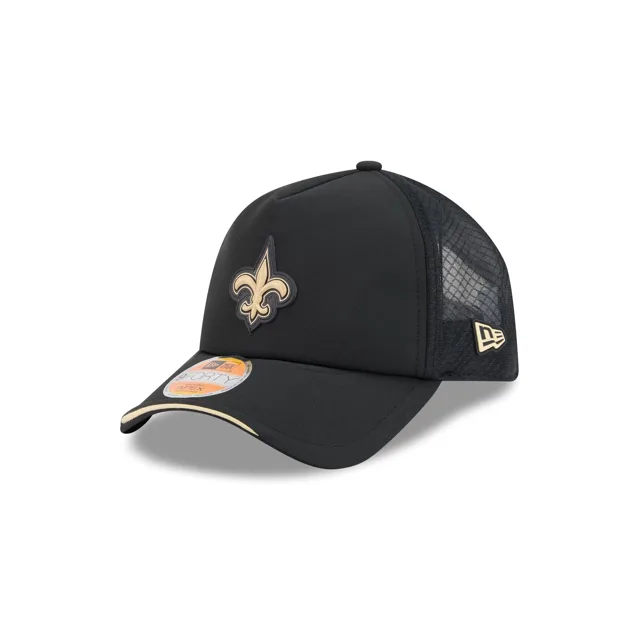 Casquette de camionneur New Orleans Saints 2026 Sideline 9FORTY APEX