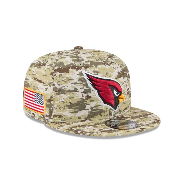 Arizona Cardinals 2025 Salut au service Fan Gear 9FIFTY Snapback Hat