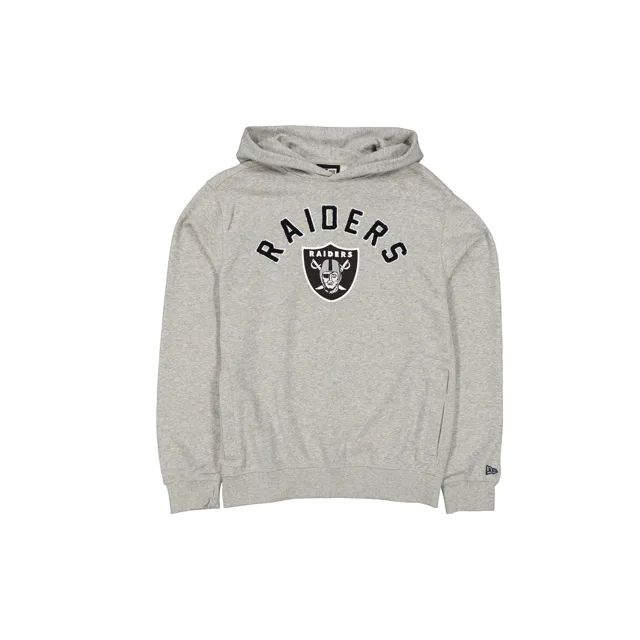 Las Vegas Raiders Sport Night Sweat à capuche gris chiné