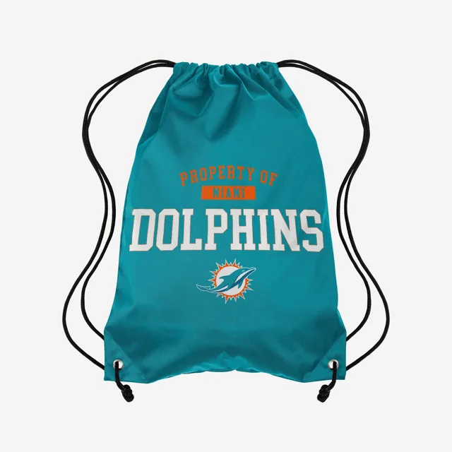 Propriété Miami Dolphins du sac à dos à cordon