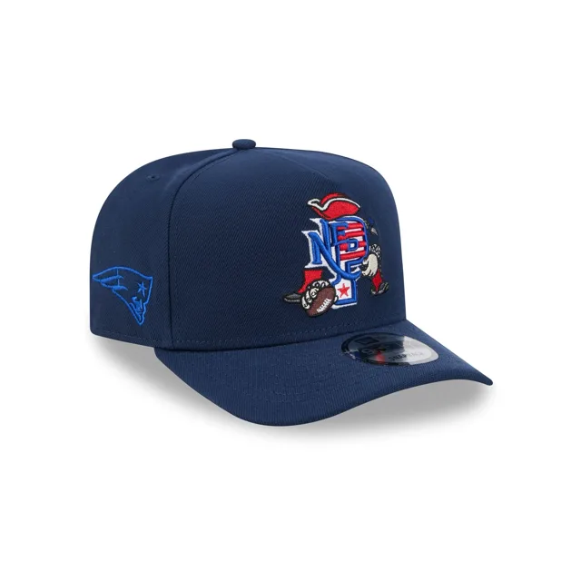 Chapeau Snapback New England Patriots Cartoon 9FIFTY A-Frame