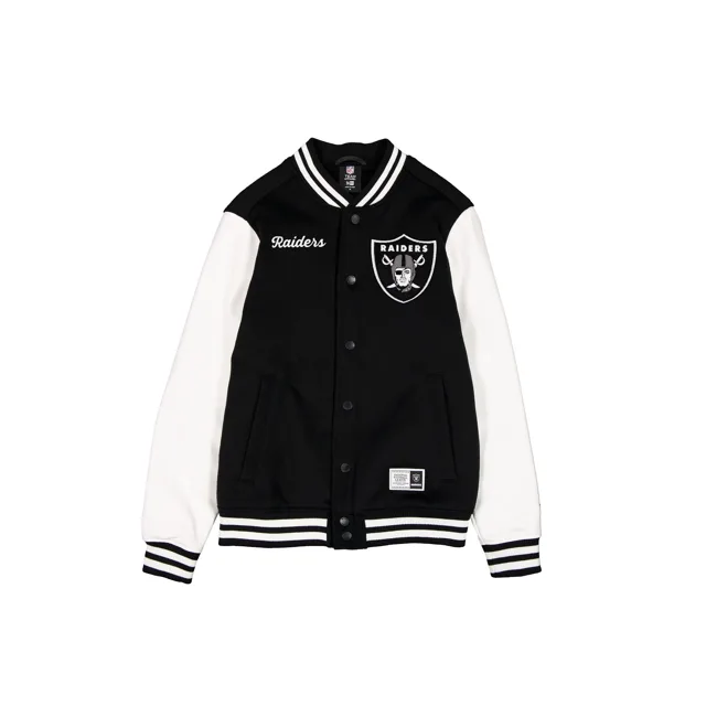 Las Vegas Raiders Veste universitaire noire et blanche