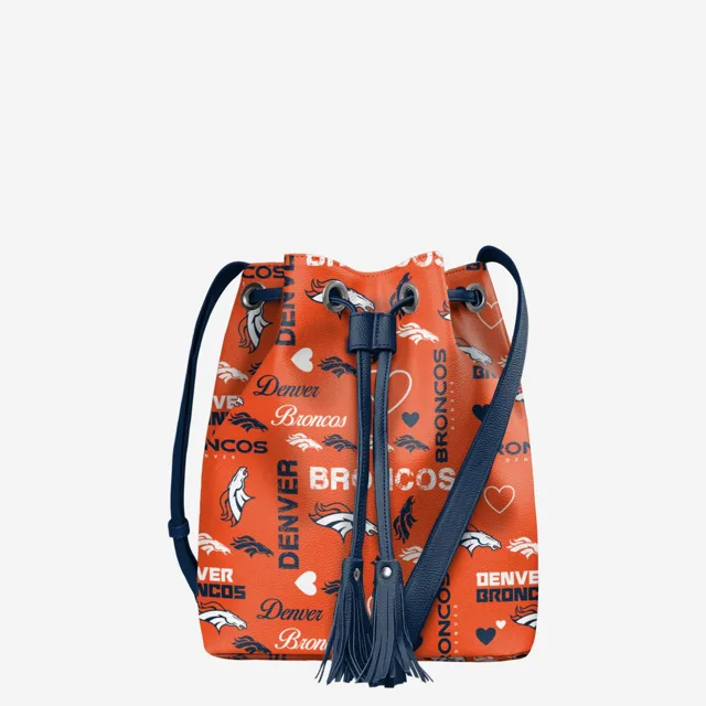 Denver Broncos Porte-monnaie Love Cinch avec logo