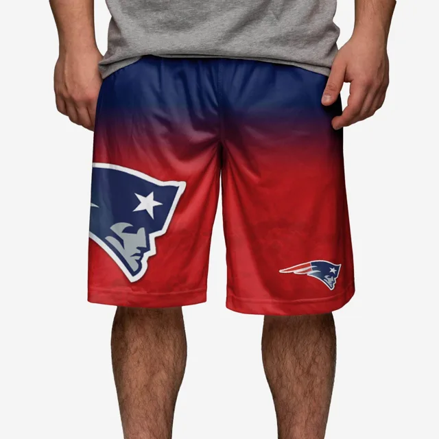 New England Patriots Short d'entraînement dégradé à gros logo