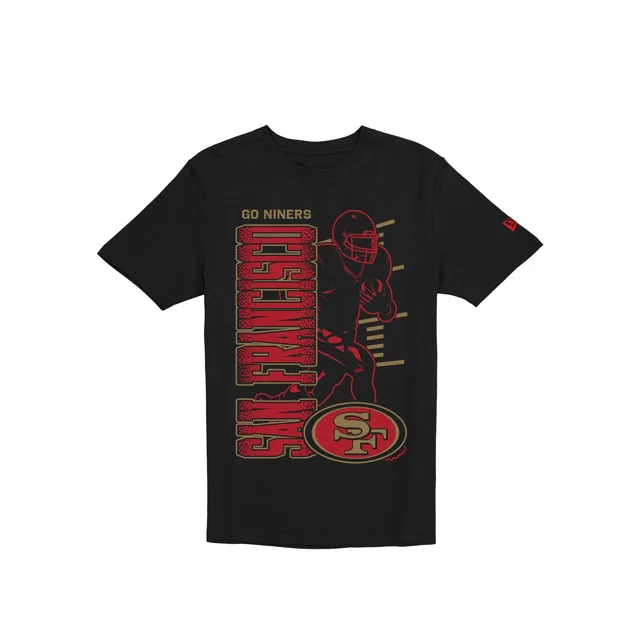 T-shirt noir d'entraînement San Francisco 49ers 2026