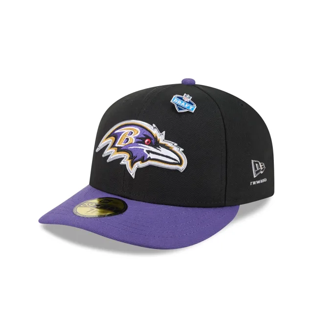 Baltimore Ravens 2026 Draft 59FIFTY Casquette ajustée