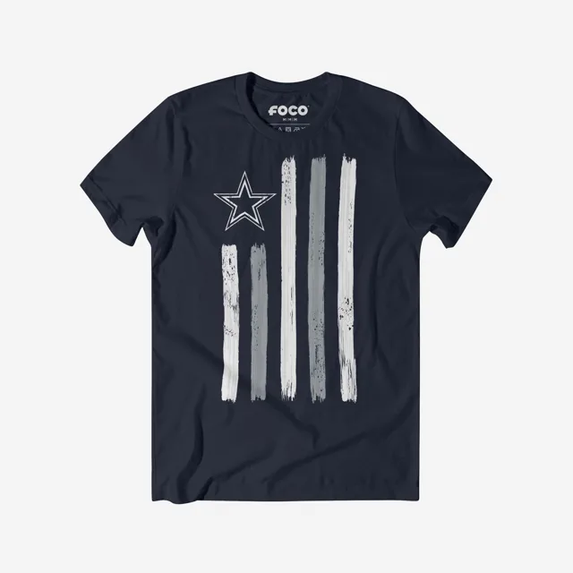 Dallas Cowboys T-shirt drapeau coup de pinceau