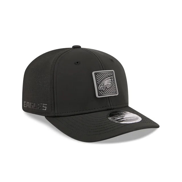 Philadelphia Eagles 2026 Training Noir 9SEVENTY Casquette extensible à bouton-pression