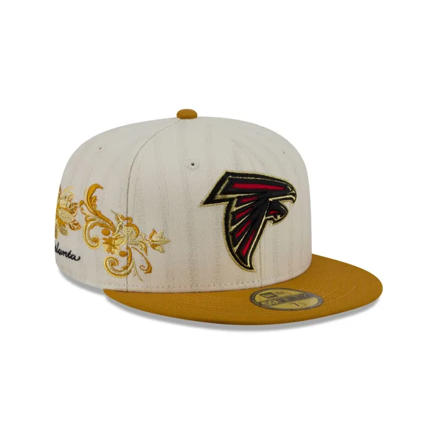 Atlanta Falcons Casquette ajustée à chevrons chromée 59FIFTY