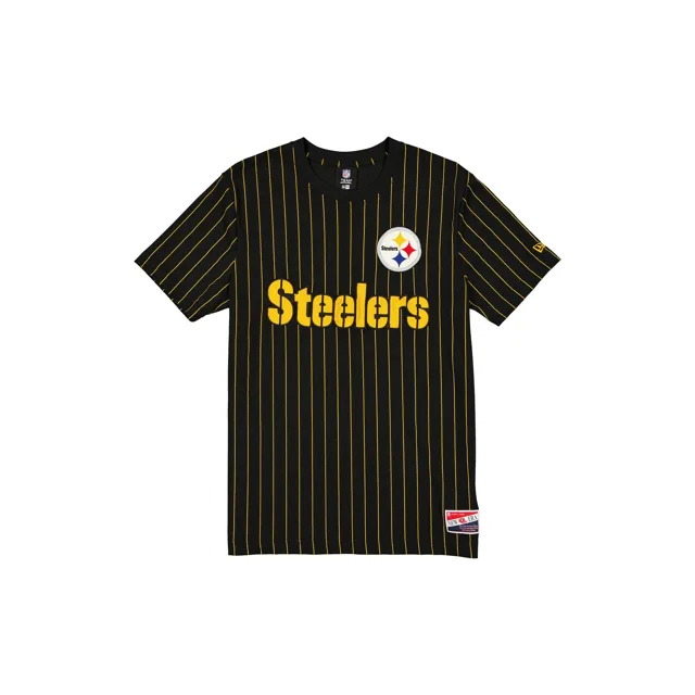 Pittsburgh Steelers T-shirt rétro à fines rayures