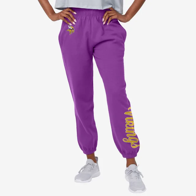 Minnesota Vikings Pantalon de survêtement couleur équipe avec mot-symbole pour femmes