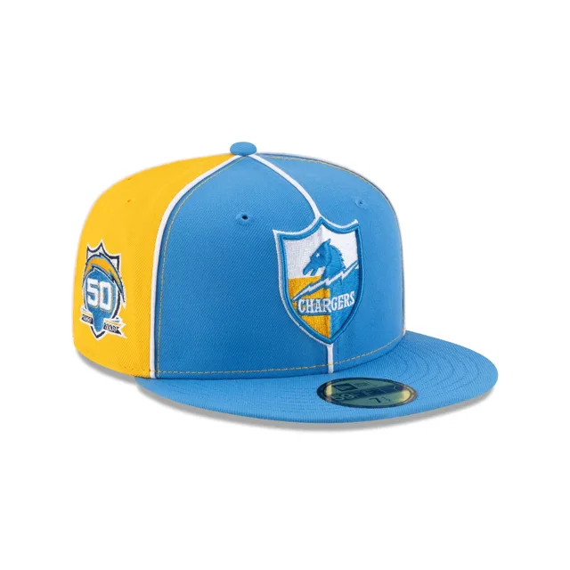 Los Angeles Chargers Chapeau ajusté bicolore Pinwheel 59FIFTY