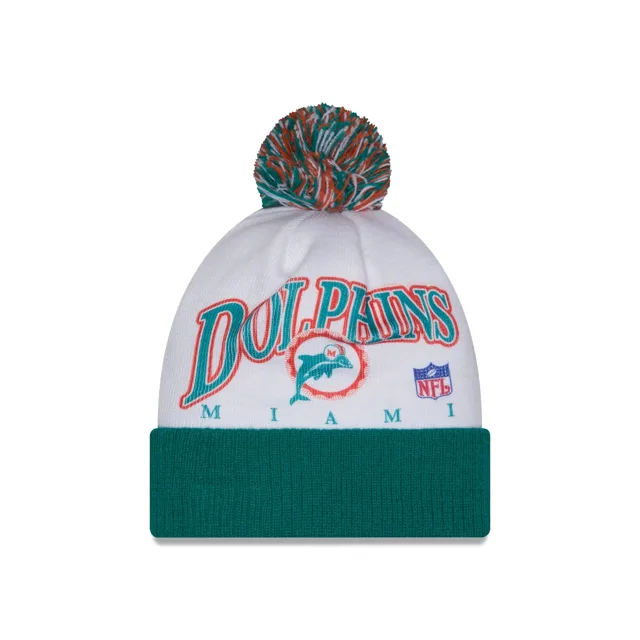 Bonnet tricoté à pompons Miami Dolphins Spirit
