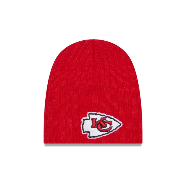 Kansas City Chiefs Mini Fan Bonnet tricoté tête de mort pour enfants