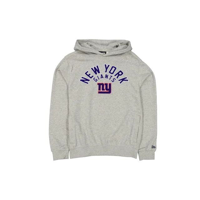 New York Giants Sport Night Sweat à capuche gris chiné
