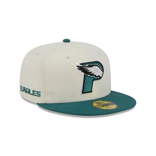 Philadelphia Eagles Deceptor Chrome Blanc 59FIFTY Casquette ajustée