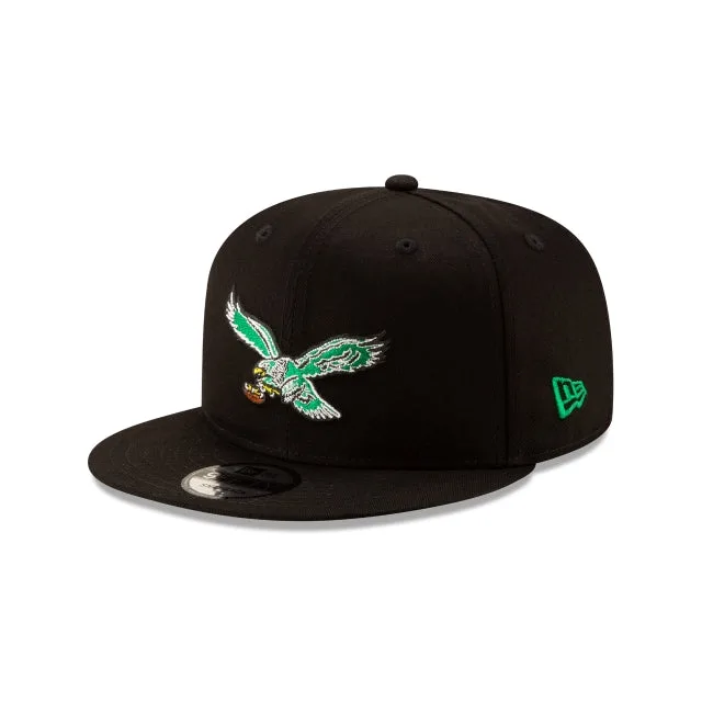 Philadelphia Eagles Casquette Snapback historique 9FIFTY