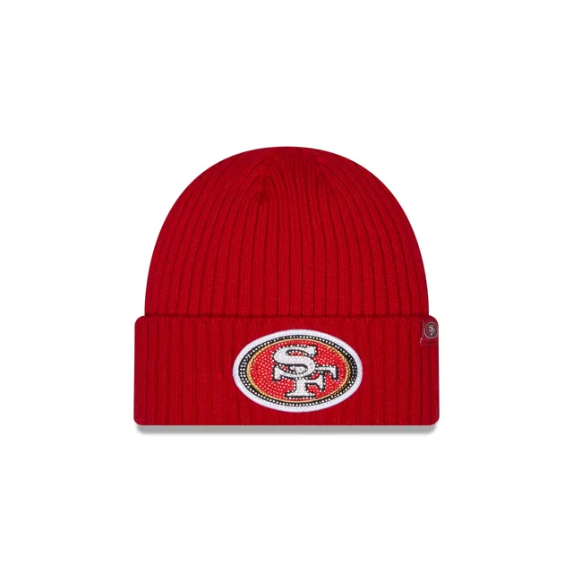 San Francisco 49ers Bonnet avec badge en strass