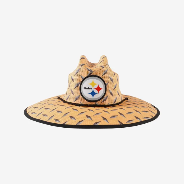 Chapeau de Paille Thématique Pittsburgh Steelers