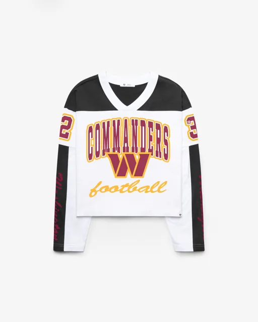 Washington Commanders EXCLAMATION '47 T-SHIRT EN JERSEY METRO FEMME