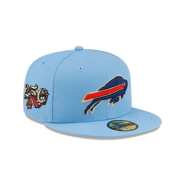 Buffalo Bills Casquette ajustée 59FIFTY rouge, blanc et bleu