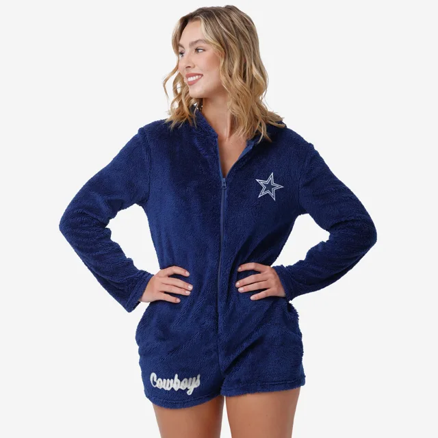 Dallas Cowboys Pyjama une pièce court et confortable pour femme