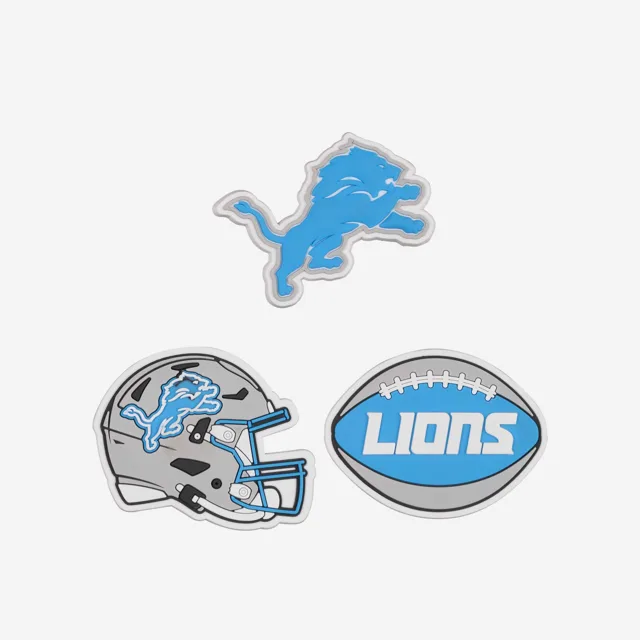 Detroit Lions Lot de 3 breloques fourre-tout pour hayon