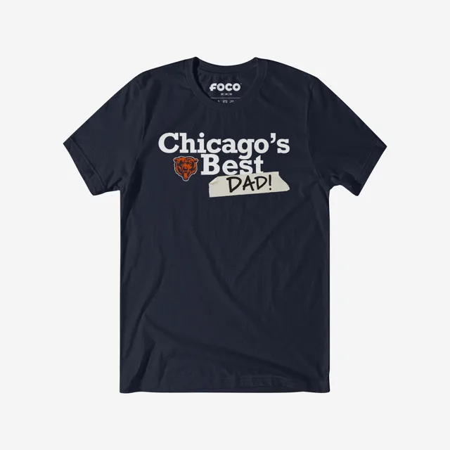 Chicago Bears T-shirt le meilleur papa du monde