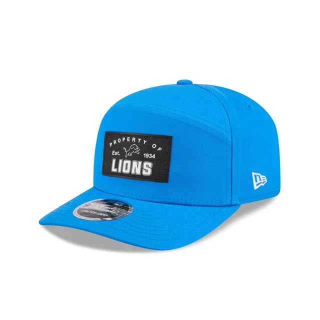 Detroit Lions Propriété du panneau divisé en patch 9SEVENTY Stretch-Snap Hat