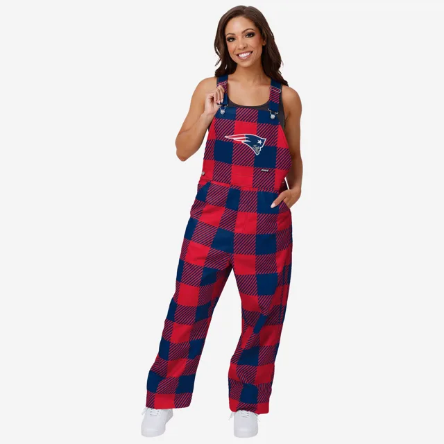 New England Patriots Salopette à carreaux pour femme