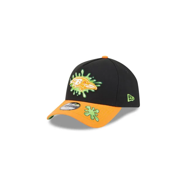Nickelodeon Slime x Baltimore Ravens Casquette Snapback 9FORTY A-Frame pour enfants